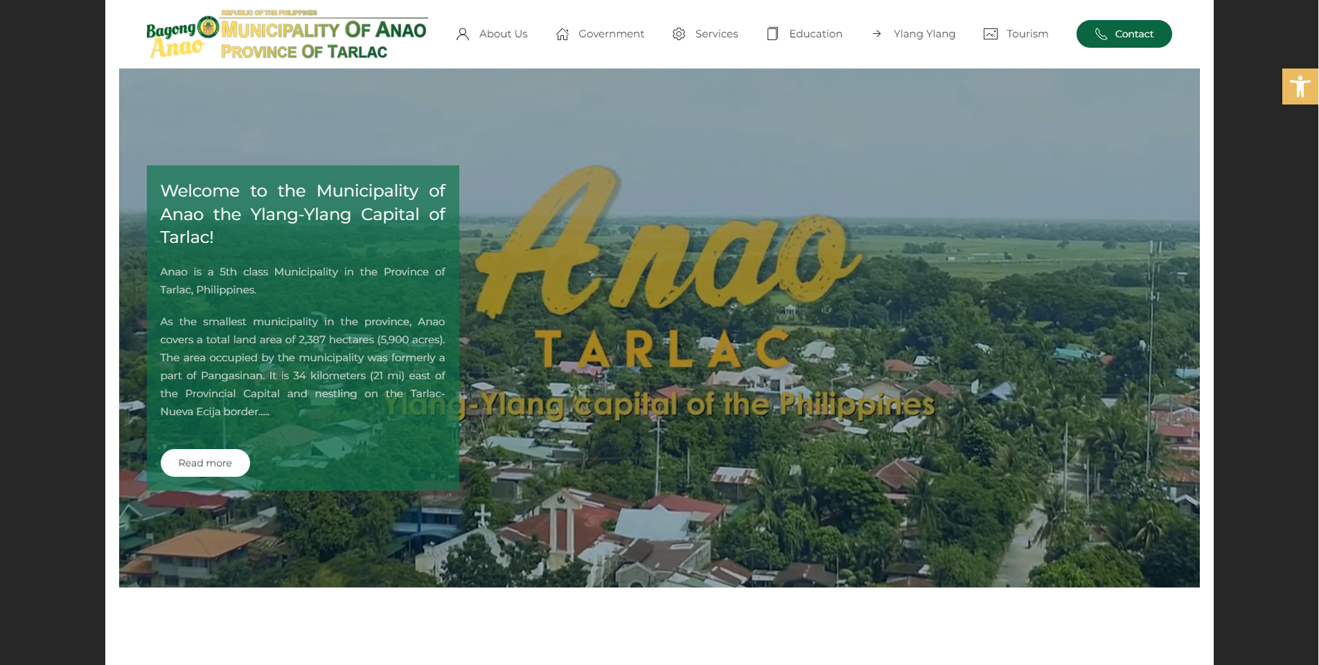 Municipality Of Anao Website